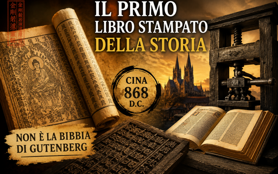 IL PRIMO LIBRO STAMPATO DELLA STORIA NON È LA BIBBIA DI GUTENBERG a cura di Gabrio Poggi