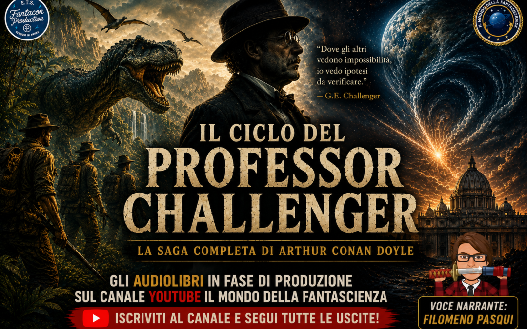 LA SAGA DEL PROFESSOR CHALLENGER ARRIVA SU “IL MONDO DELLA FANTASCIENZA” a cura della Redazione