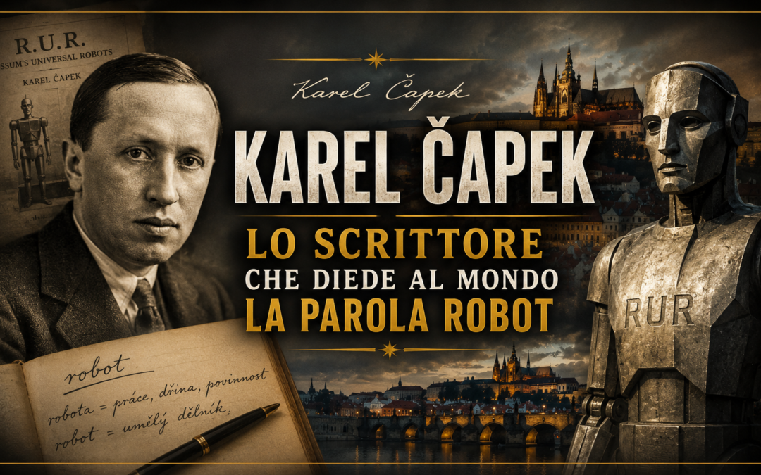 KAREL ČAPEK, LO SCRITTORE CHE DIEDE AL MONDO LA PAROLA ROBOT a cura della Redazione de “Il Mondo della Fantascienza”