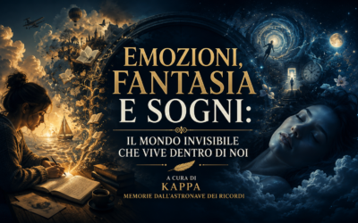 EMOZIONI, FANTASIA E SOGNI: IL MONDO INVISIBILE CHE VIVE DENTRO DI NOI a cura di Kappa (Memorie dall’Astronave dei Ricordi)