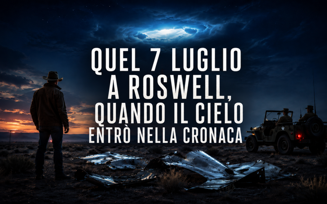 QUEL 7 LUGLIO A ROSWELL, QUANDO IL CIELO ENTRÒ NELLA CRONACA a cura della redazione