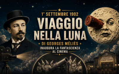 1° SETTEMBRE 1902: VIAGGIO NELLA LUNA DI GEORGES MÉLIÈS INAUGURA LA FANTASCIENZA AL CINEMA a cura di Kappa (Memorie dall’Astronave dei Ricordi)