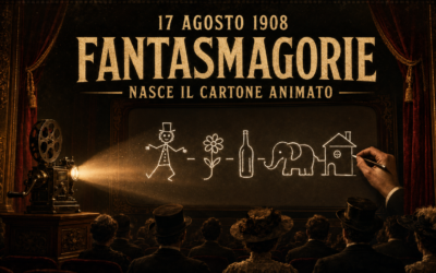 17 AGOSTO 1908: CON FANTASMAGORIE NASCE IL CARTONE ANIMATO cura di Kappa (Memorie dall’Astronave dei Ricordi)