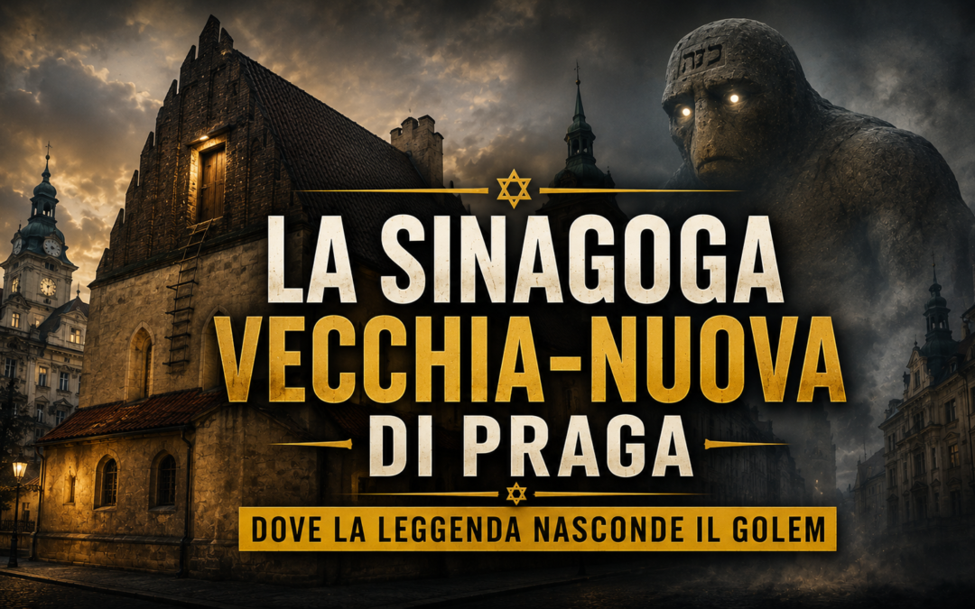 LA SINAGOGA VECCHIA-NUOVA DI PRAGA, DOVE LA LEGGENDA NASCONDE IL GOLEM a cura della Redazione de “Il Mondo della Fantascienza”