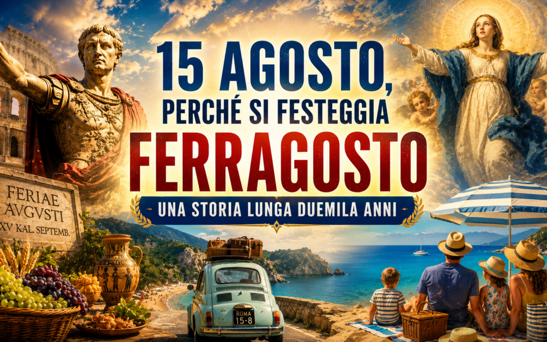 15 AGOSTO, PERCHÉ SI FESTEGGIA FERRAGOSTO: UNA STORIA LUNGA DUEMILA ANNI a cura di Gabrio Poggi