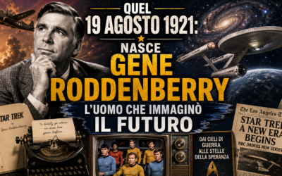 QUEL 19 AGOSTO 1921: NASCE GENE RODDENBERRY, L’UOMO CHE IMMAGINÒ IL FUTURO cura della Redazione de “Il Mondo della Fantascienza”