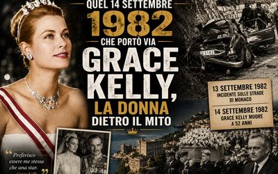 QUEL 14 SETTEMBRE 1982 CHE PORTÒ VIA GRACE KELLY, LA DONNA DIETRO IL MITO a cura di Kappa