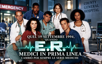 QUEL 19 SETTEMBRE 1994, QUANDO “E.R. – MEDICI IN PRIMA LINEA” CAMBIÒ PER SEMPRE LE SERIE MEDICHE a cura della Redazione