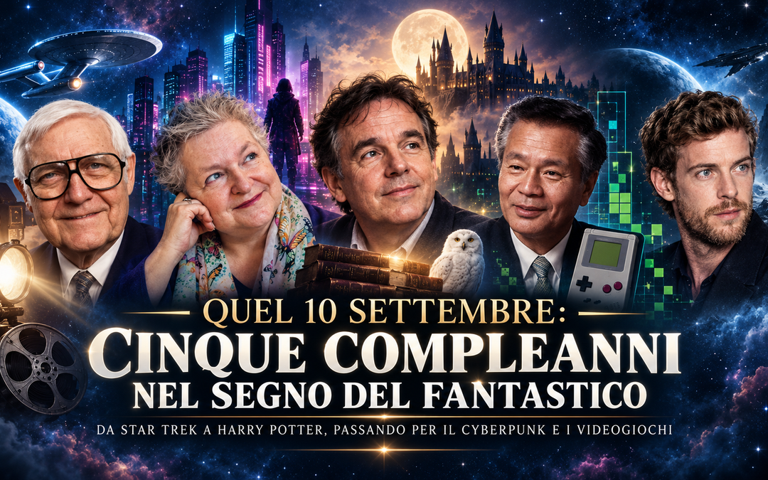 QUEL 10 SETTEMBRE: CINQUE COMPLEANNI NEL SEGNO DEL FANTASTICO a cura della Redazione de “Il Mondo della Fantascienza”